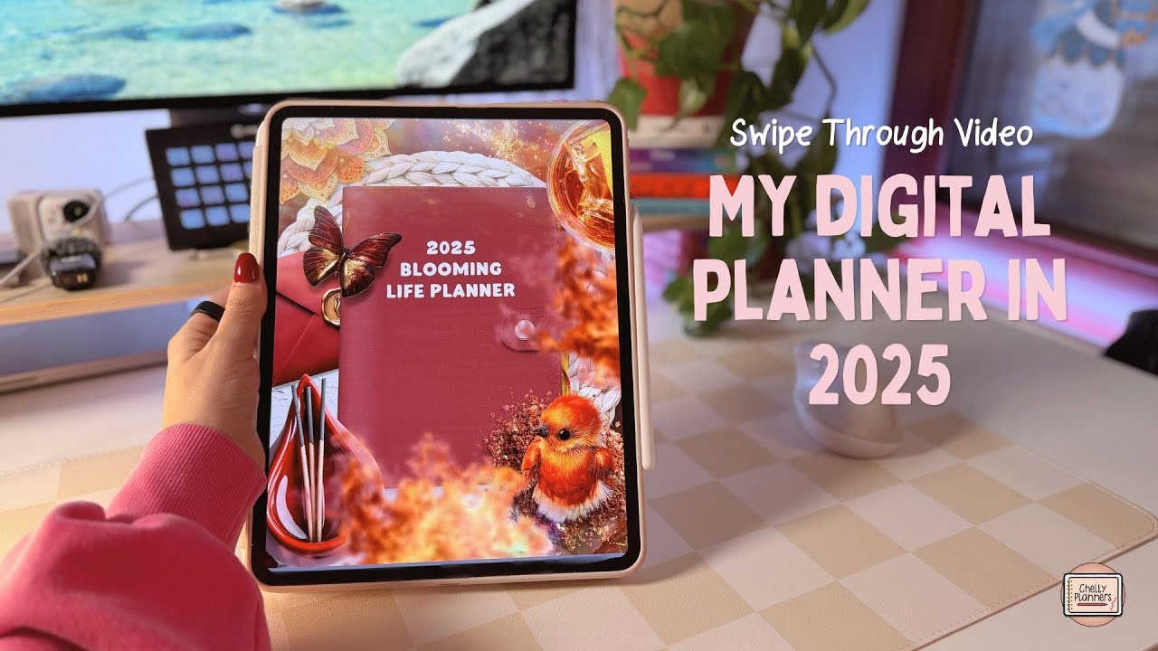 My Digital Planner in 2025 | Blooming Life Planner Swipe Through