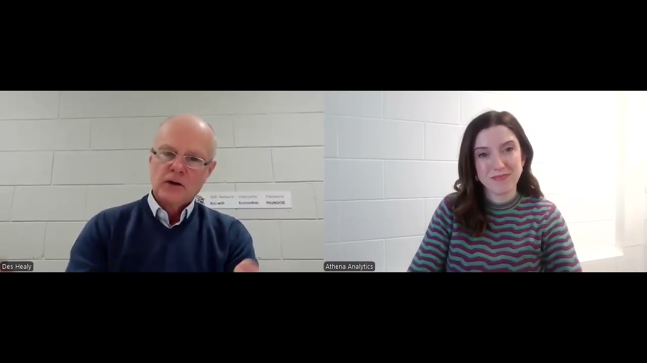 A Discussion With Teacher and Athena Tracker Mentor, Des Healy
