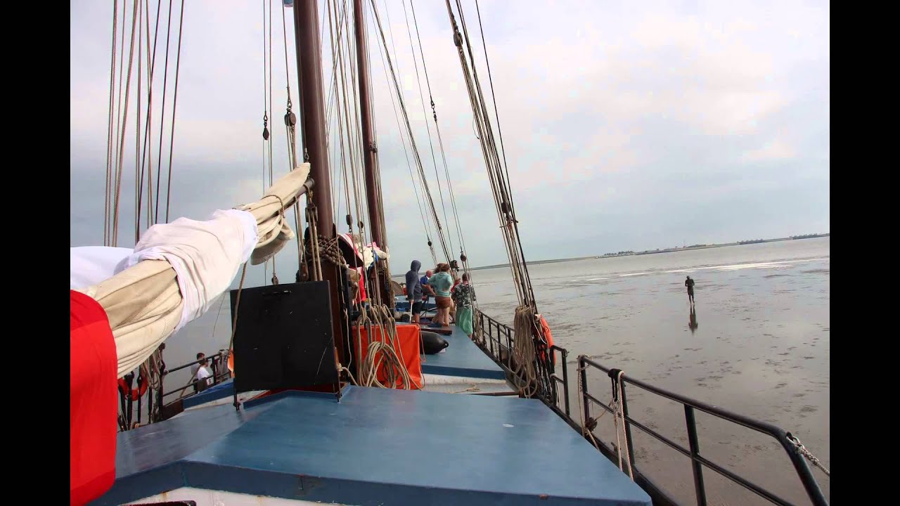 Trockenfallen im Wattenmeer