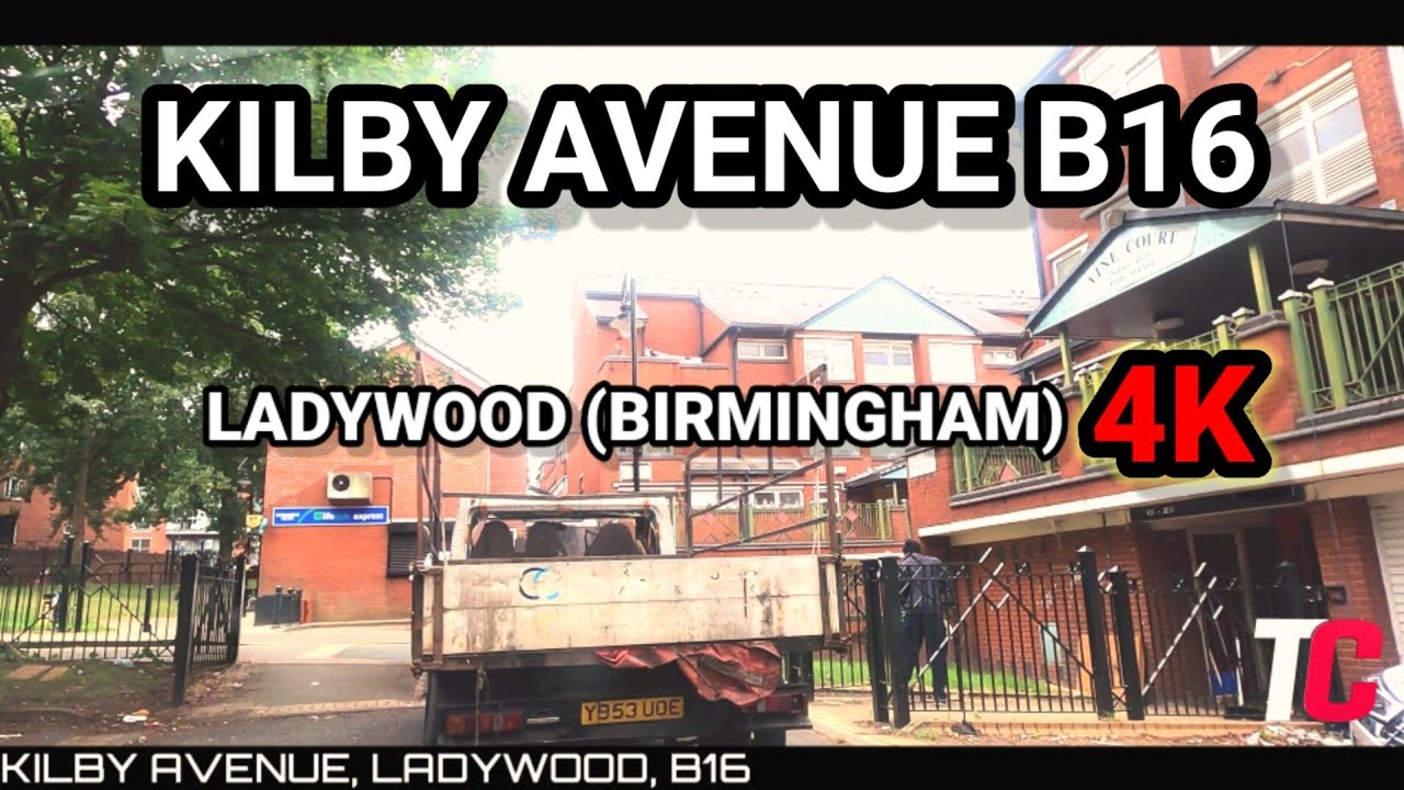 #LADYWOOD #LA DRIVE THROUGH KILBY AVENUE IN LADYWOOD BIRMINGHAM HOOD B16