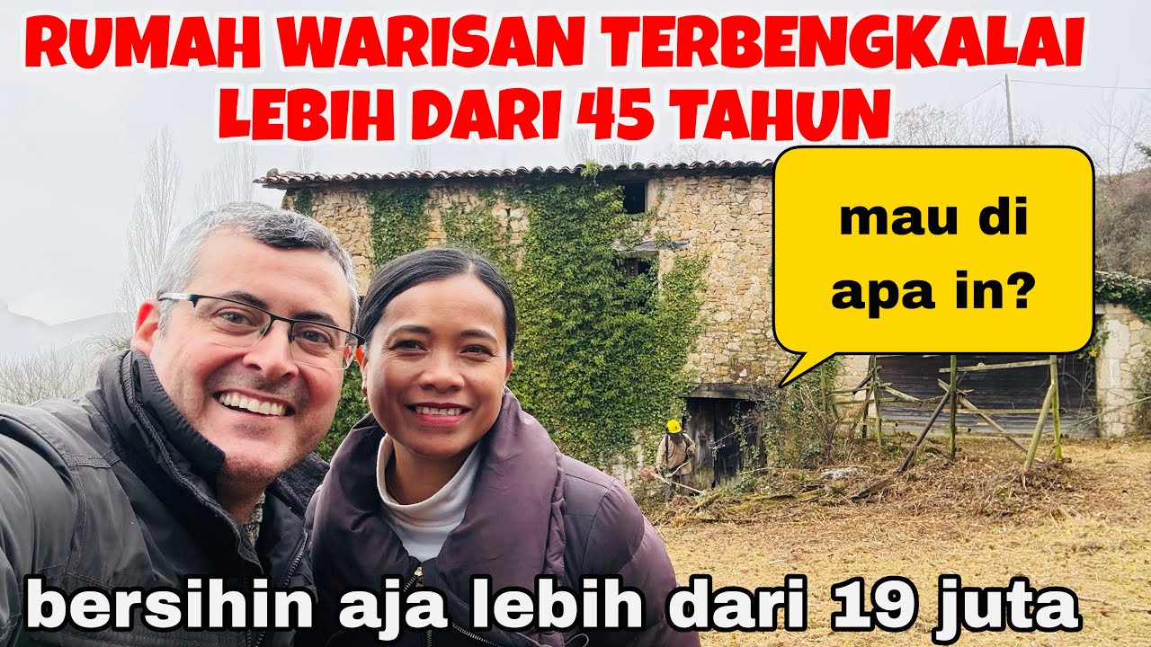 RUMAH WARISAN YG TERBENGKALAI LEBIH DARI 80 TAHUN MAU DI JUAL DAN TIDAK DI URUS  LEBIH 45 TAHUN 