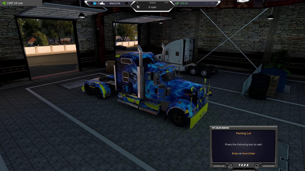 A.T.S...LIVE...Featuring...Kenworth W900 x Cummins  ISM 810hp Eng....Deliveries on Hand...Log On