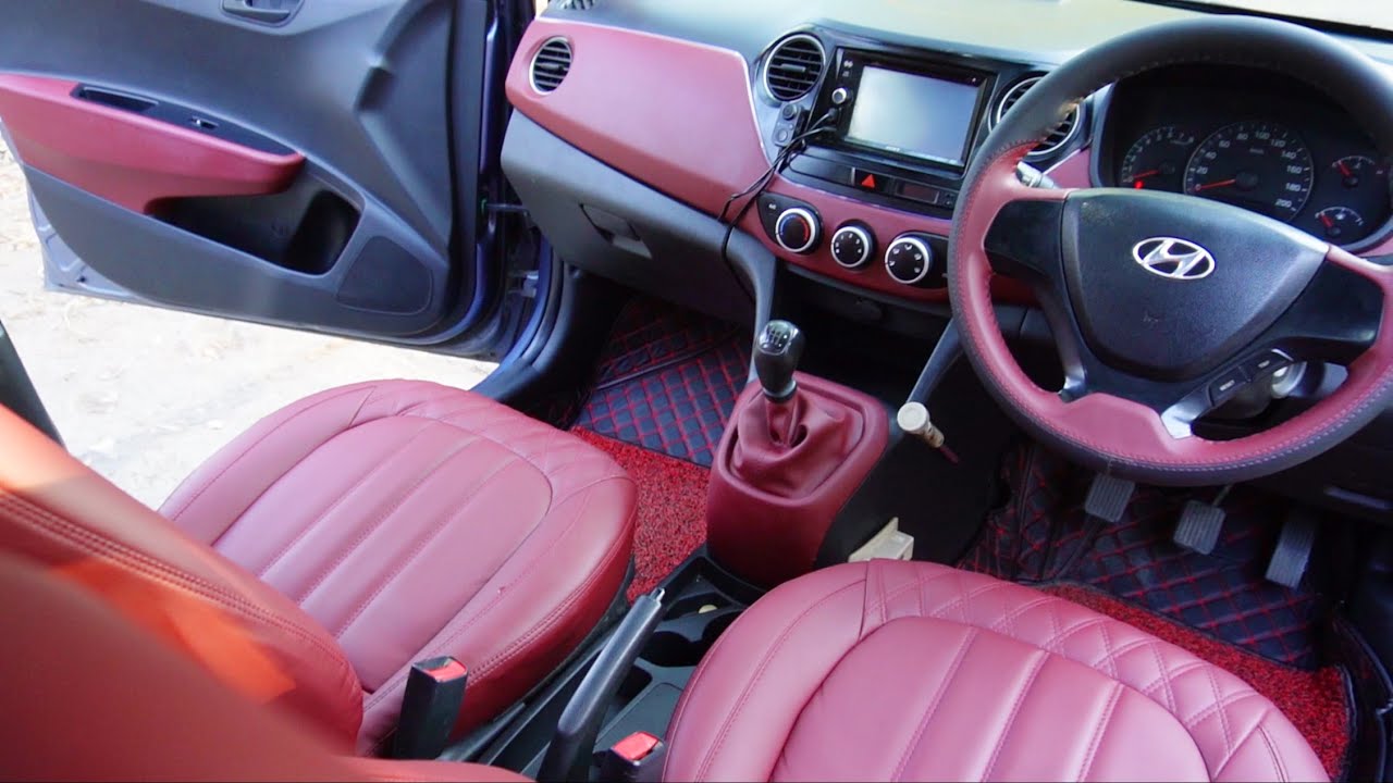 Complete Interior Modification for a 7 years old Hyundai Xcent - Karol Bagh car market - King Indian