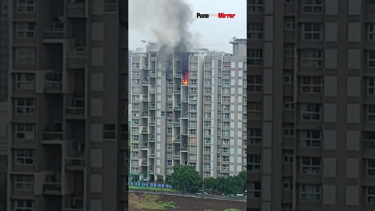 Tragedy in Undri Fire in 14 Storey Building Claims Teen&rsquo;s Life, Injures Firefighters and Civilians
