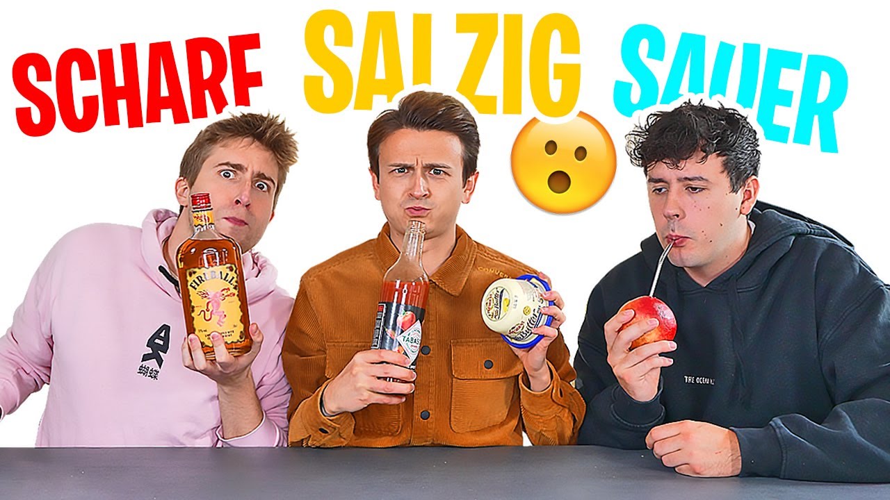 SALZIG🧂 SAUER🥝 oder SCHARF🌶 mit CrispyRob & Falco