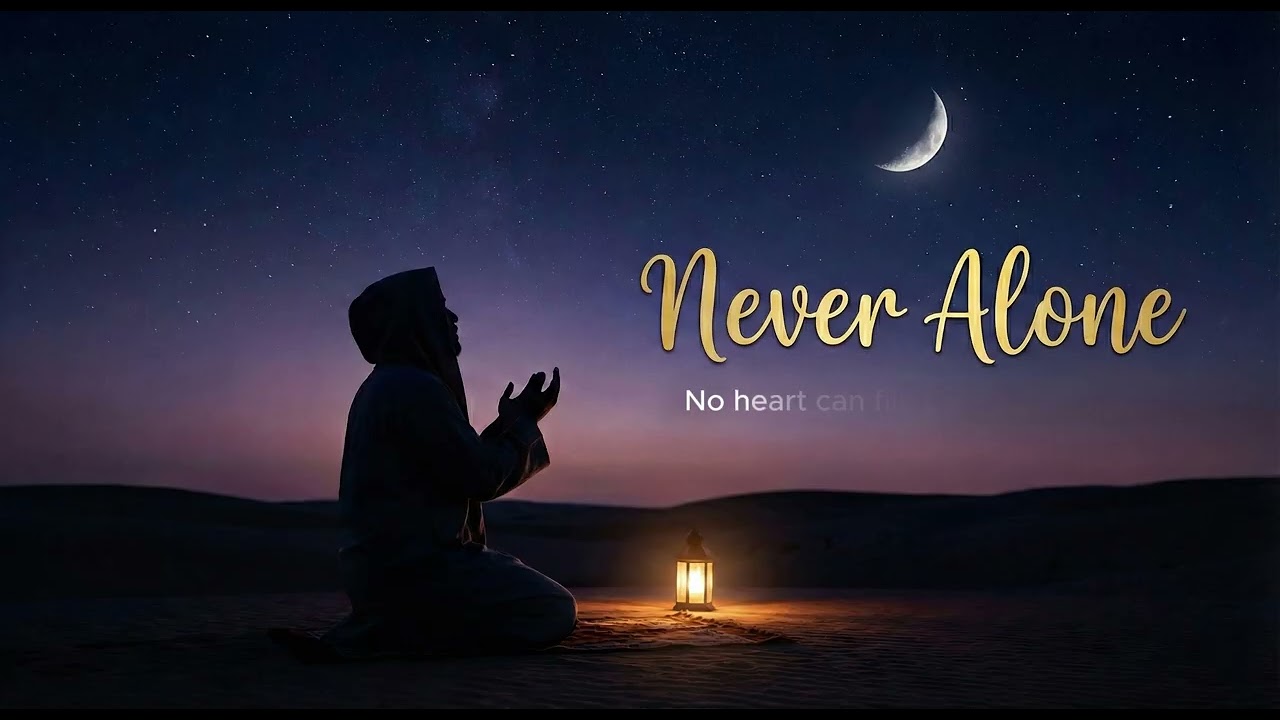 NEVER ALONE 🌙 | Emotional Islamic Nasheed
