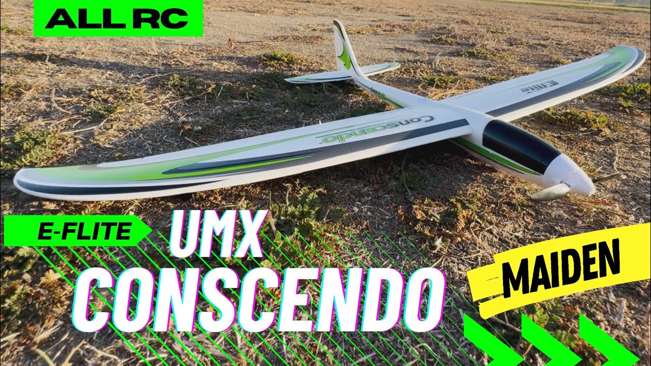 E-Flite UMX Conscendo Maiden Flight