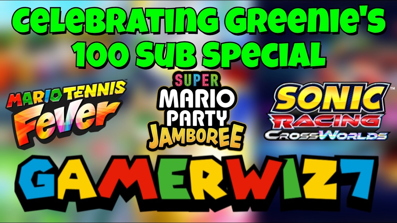 Celebrating @GreenieGs's 100 Sub Special!