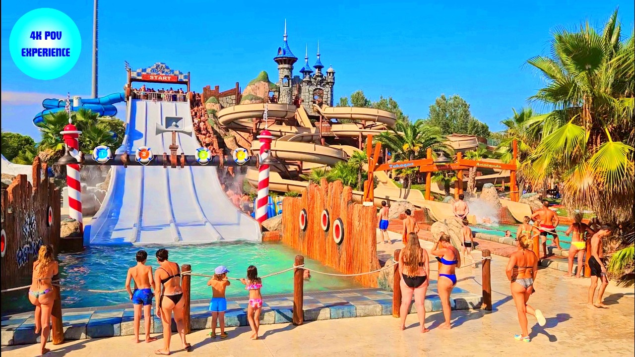 Acquafollie Caorle all slides on ride POV