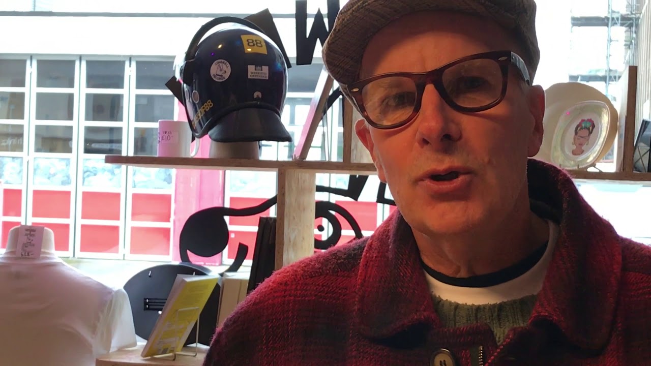 Simon Crowfoot from1980s psychobilly Band @longwell Records