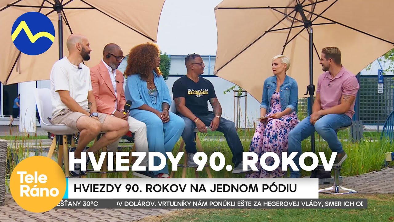 Hviezdy 90. rokov na jednom pódiu | Teleráno