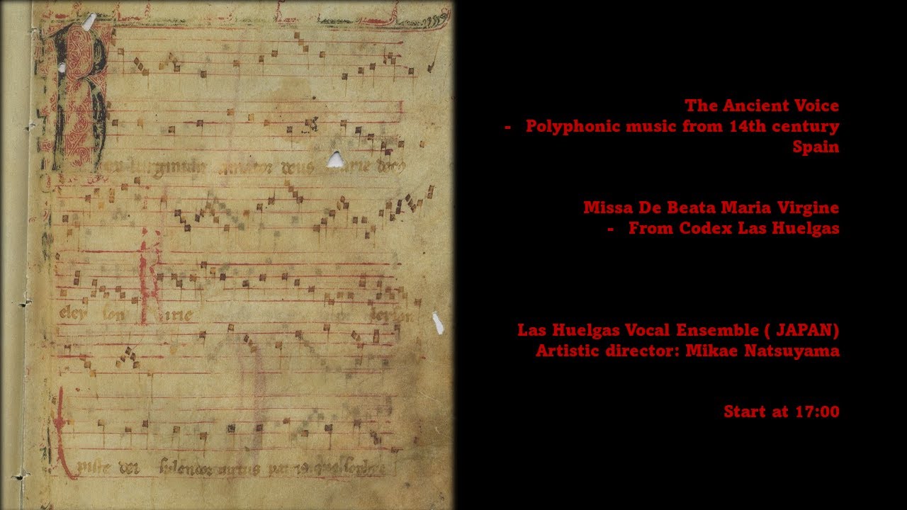 The Ancient Voice - Polyphonic music from 14th century Spain