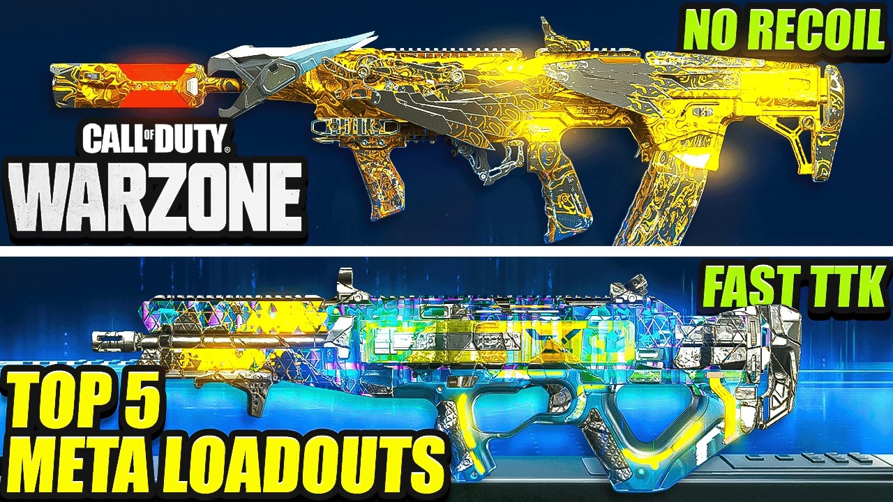 BLACK OPS 7 WARZONE: NEW TOP 5 META LOADOUTS After WEAPON BALANCE UPDATE (BO7 Warzone Best Loadouts)