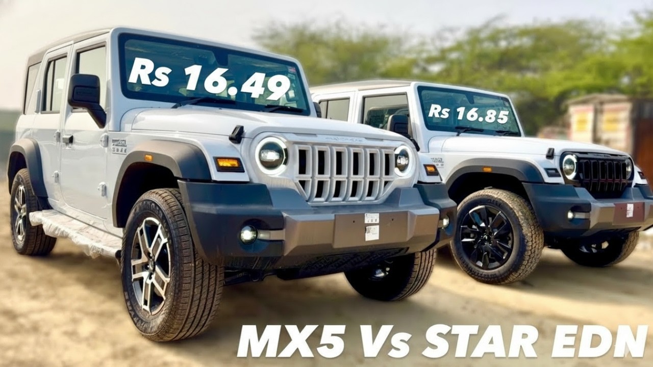 Mahindra Thar Roxx Star Edition: 5 Big Reasons to Buy Over MX5 Variant!