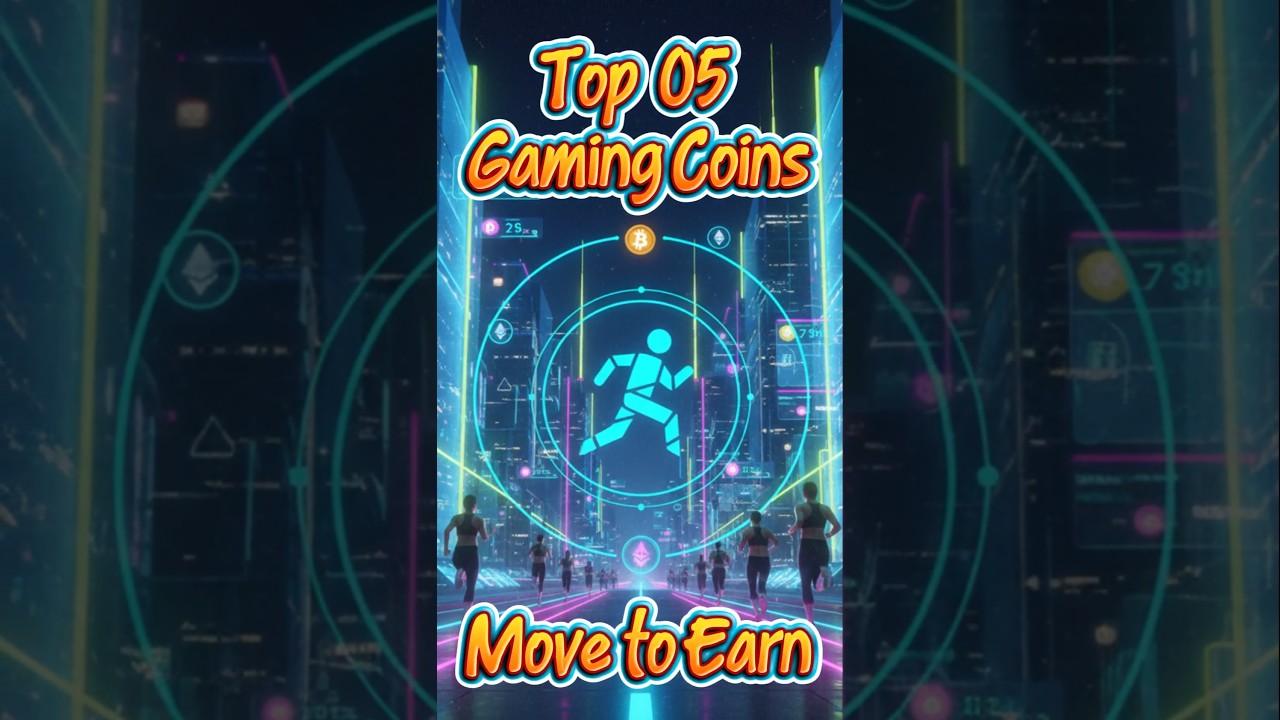 Top 5 Move-to-Earn Crypto Gaming Coins (M2E) 🏃🏃&zwj;♀️🏃&zwj;♂️