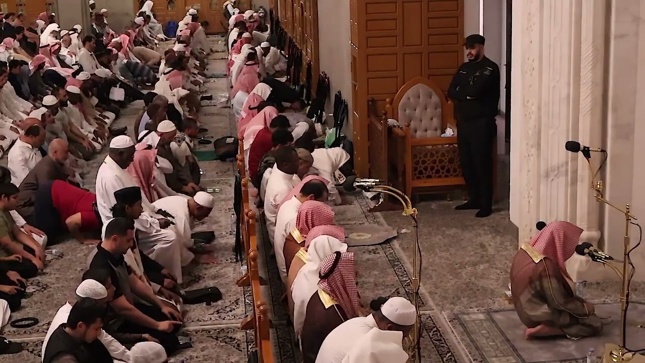 صلاة  العشاء# السبت 15 رمضان 1446هـ# من رحاب مسجد قباء# الشيخ . عبد الرحمن المغامسي