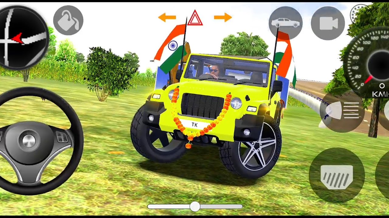 Modified Mahindra Thar Games:Indian Green Thar (Gadi Wala Games) Car Game Android Game - #2025