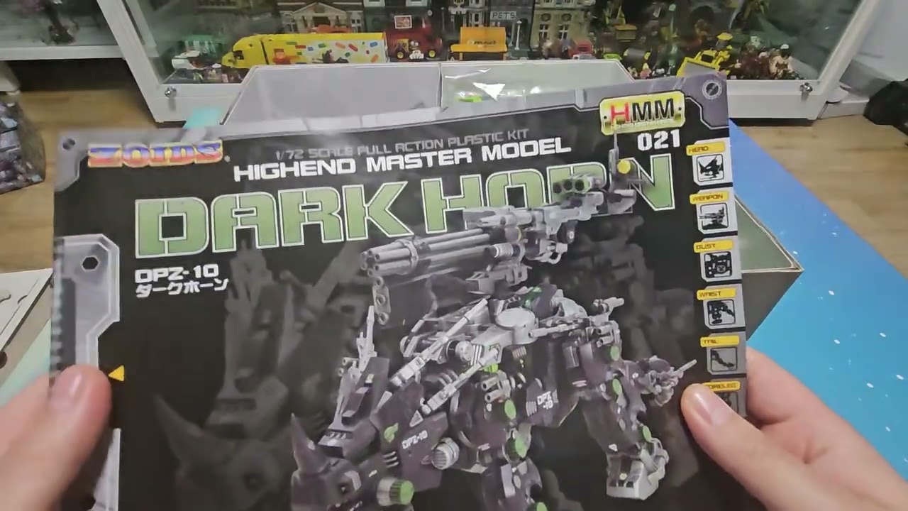 2025.5.12. 코토부키야 hmm 조이드 다크혼 언박싱 소개 zoids darkhorn