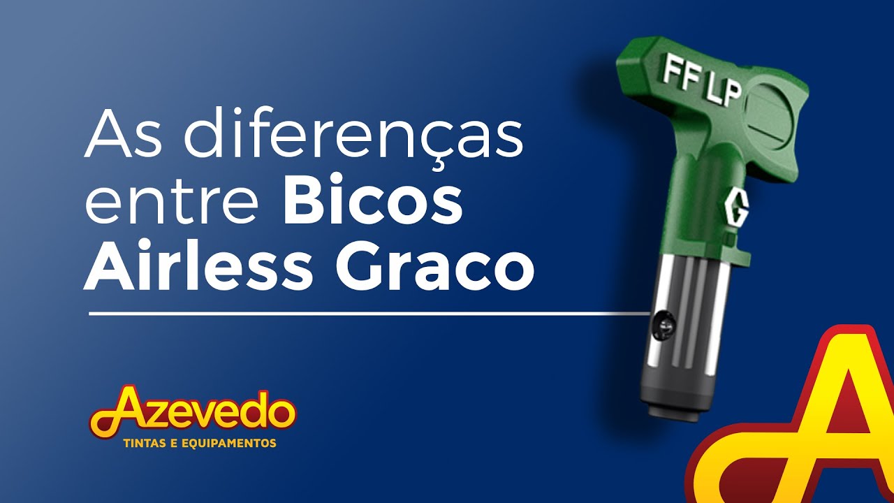 As Diferenças entre Bicos Airless da Graco