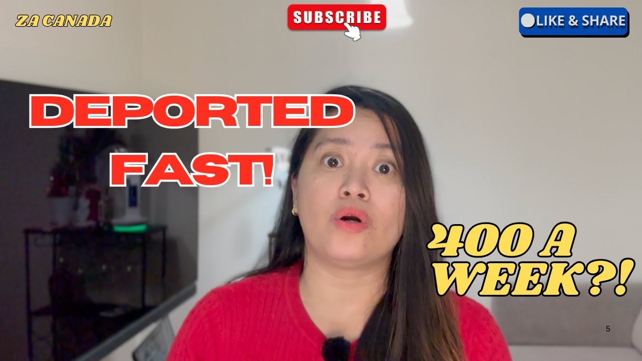 Canada Deporting 400 People:Week?! FASTEST in a DECADE 🇨🇦 | What’s Really Happening?