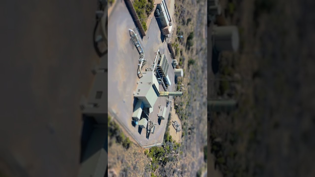 Southwest Drone Tech | Waste Management Center | Tilt Shift Blur Effect