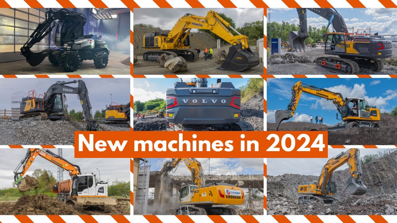 New construction equipment in 2024