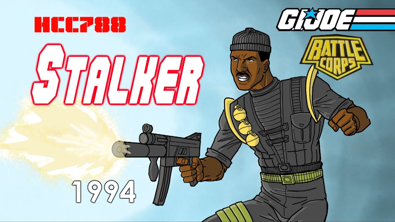 HCC788 - 1994 STALKER - Игрушка G.I. Joe из Battle Corps!