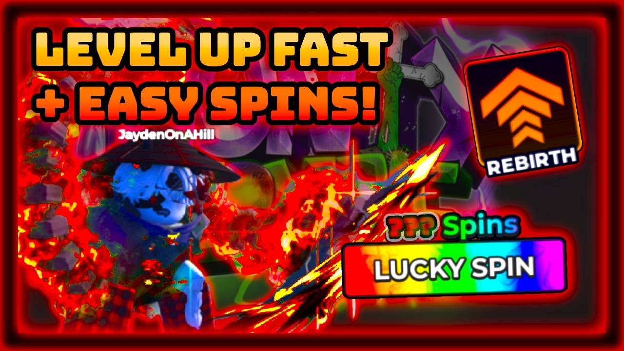 Hunty Zombies: FASTEST LEVEL UP Method! Get LOADS of Weapon Spins!