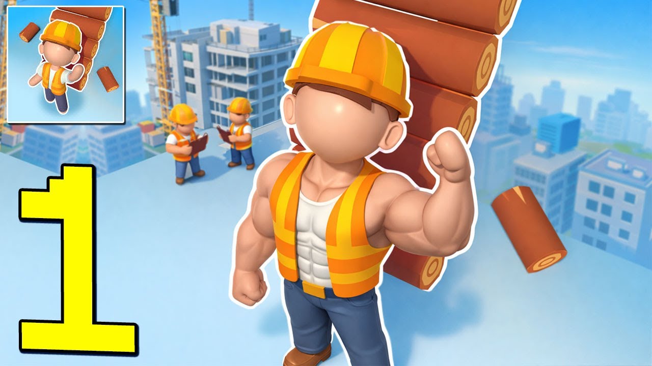 My Little City - Gameplay Walkthrough Part 1 - Build Big Dream House, CityBuilder (Android,iOS)