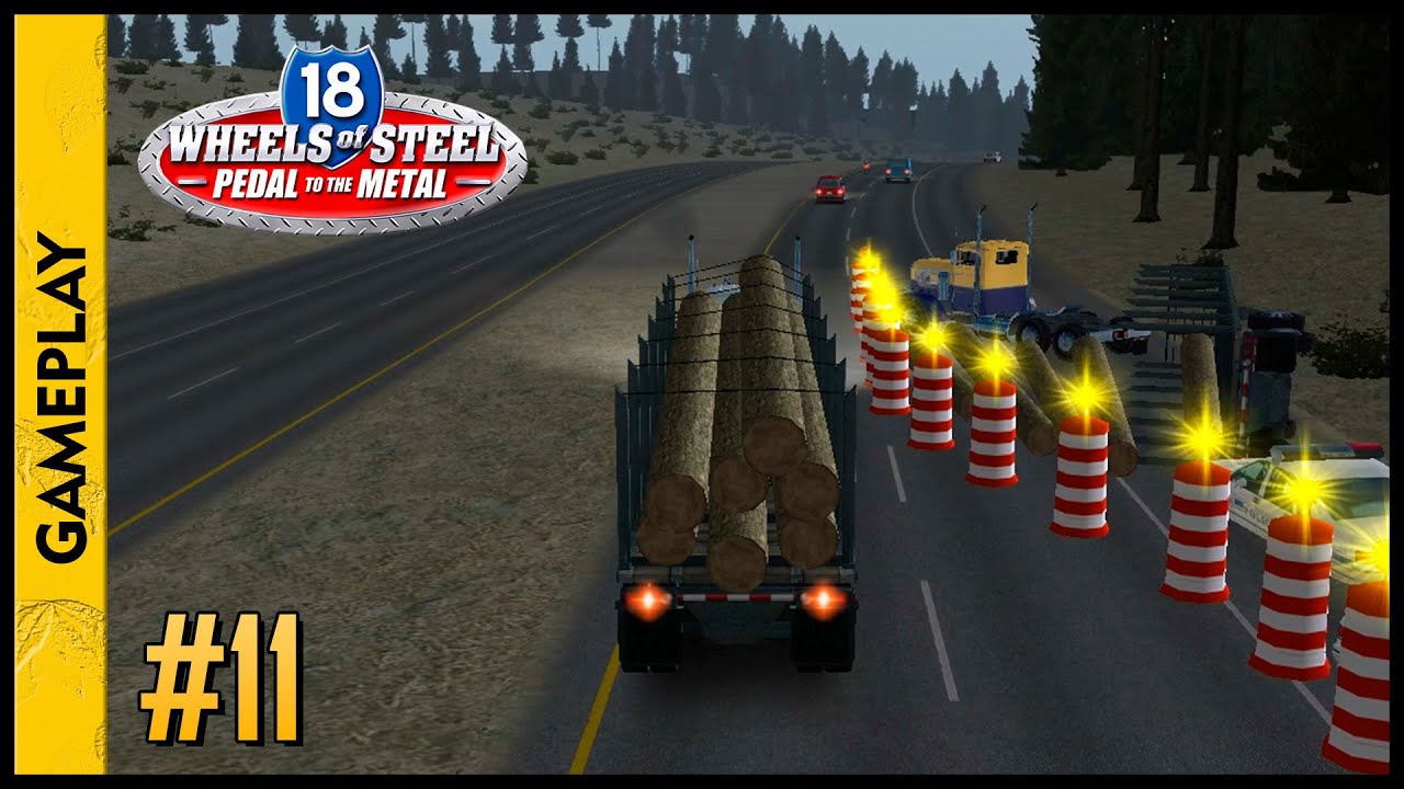 18 WHEELS OF STEEL: Pedal to the Metal (Seattle x Buffalo - CAN)(Gameplay) #11