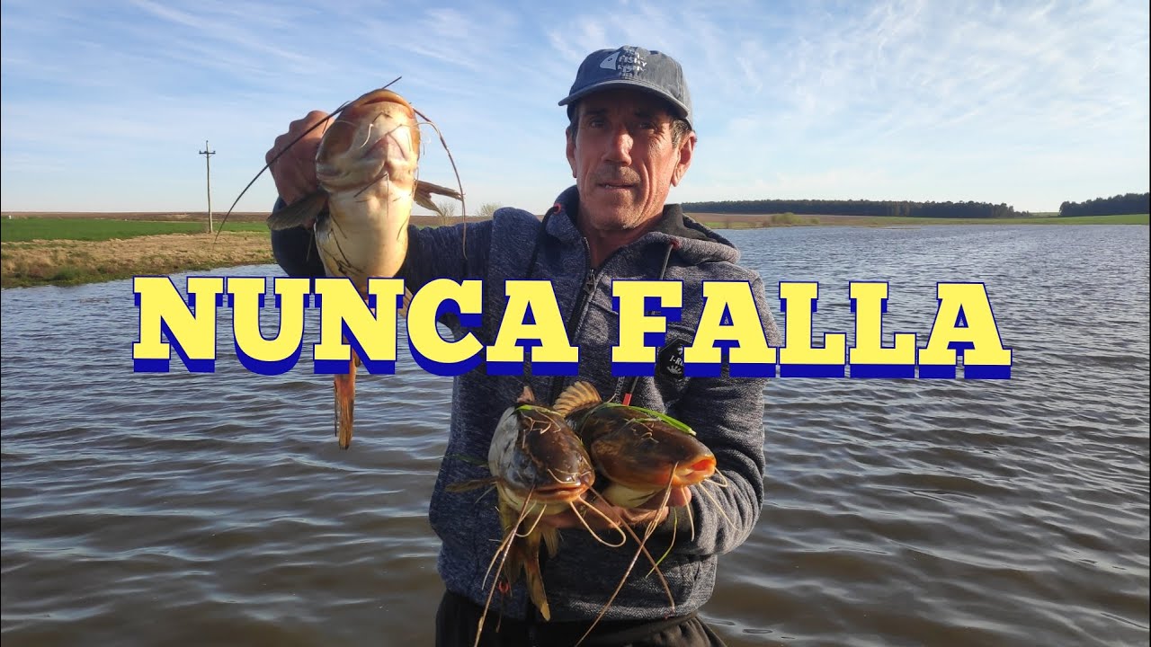 La laguna de la bomba nunca falla, linda pesca se dio
