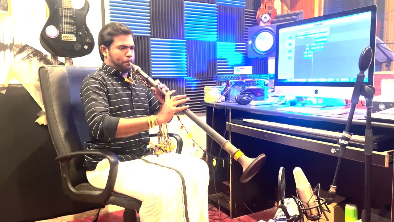 Aganaga song | Ponniyin selvan 2| U.Sanjeepan Nathaswaram cover | 