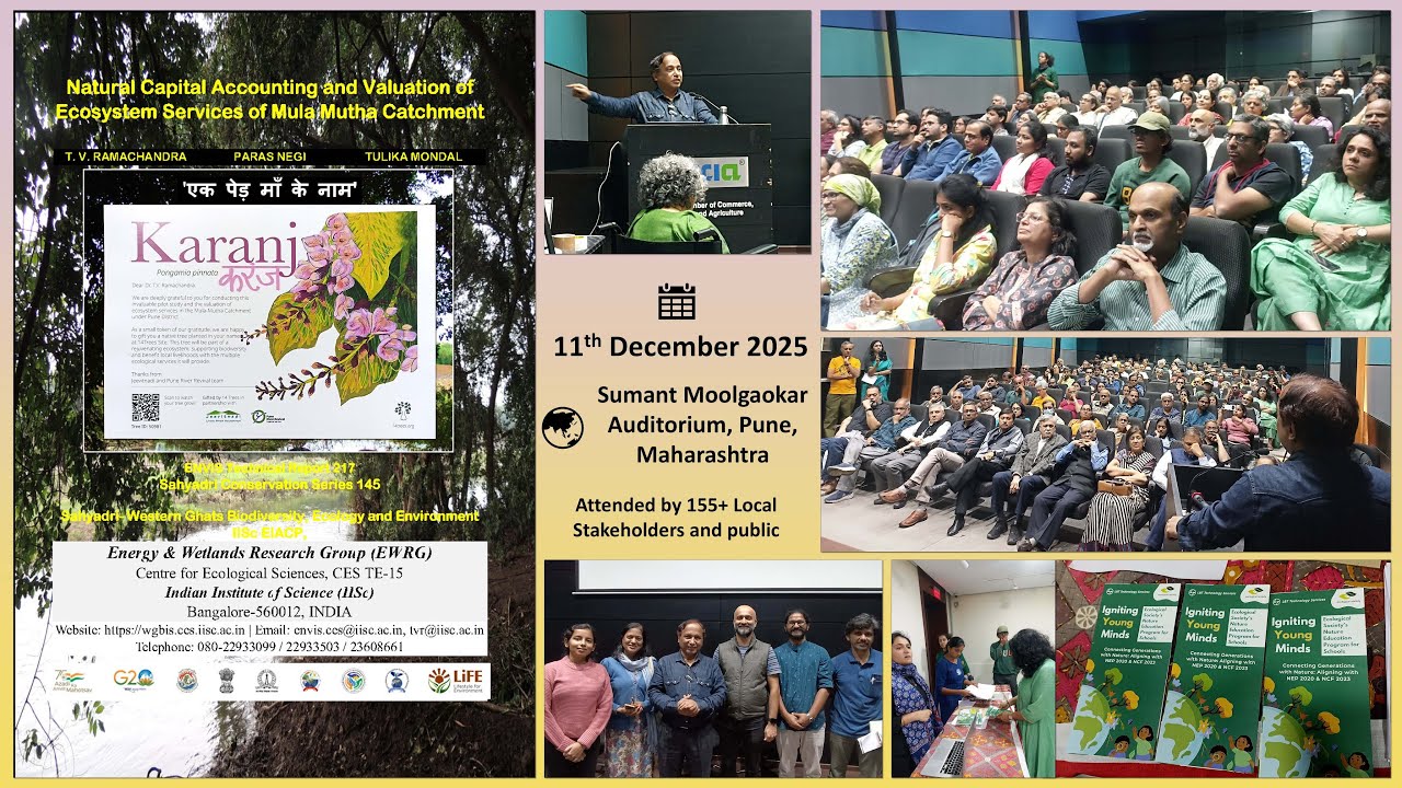 Valuing Our Rivers: The Mula-Mutha Catchment Study | Pune Environmental Meet 2025