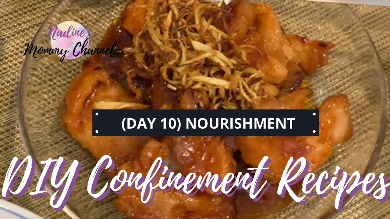 DIY Confinement Food Recipe - Singapore - Simple Home Cooked Recipe - After birth - Day 10 