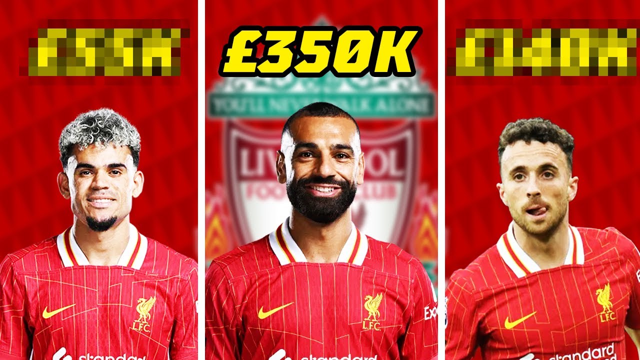 Every Liverpool Player Weekly Wages (2024)
