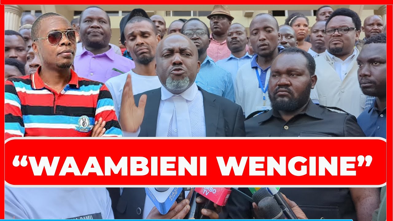 TUSIJE TUKAITWA SISI SIO WAZALENDO, KITENDO CHA KUCHUKULIWA RAFIKI YANGU NI DHIHAKA-MWABUKUSI