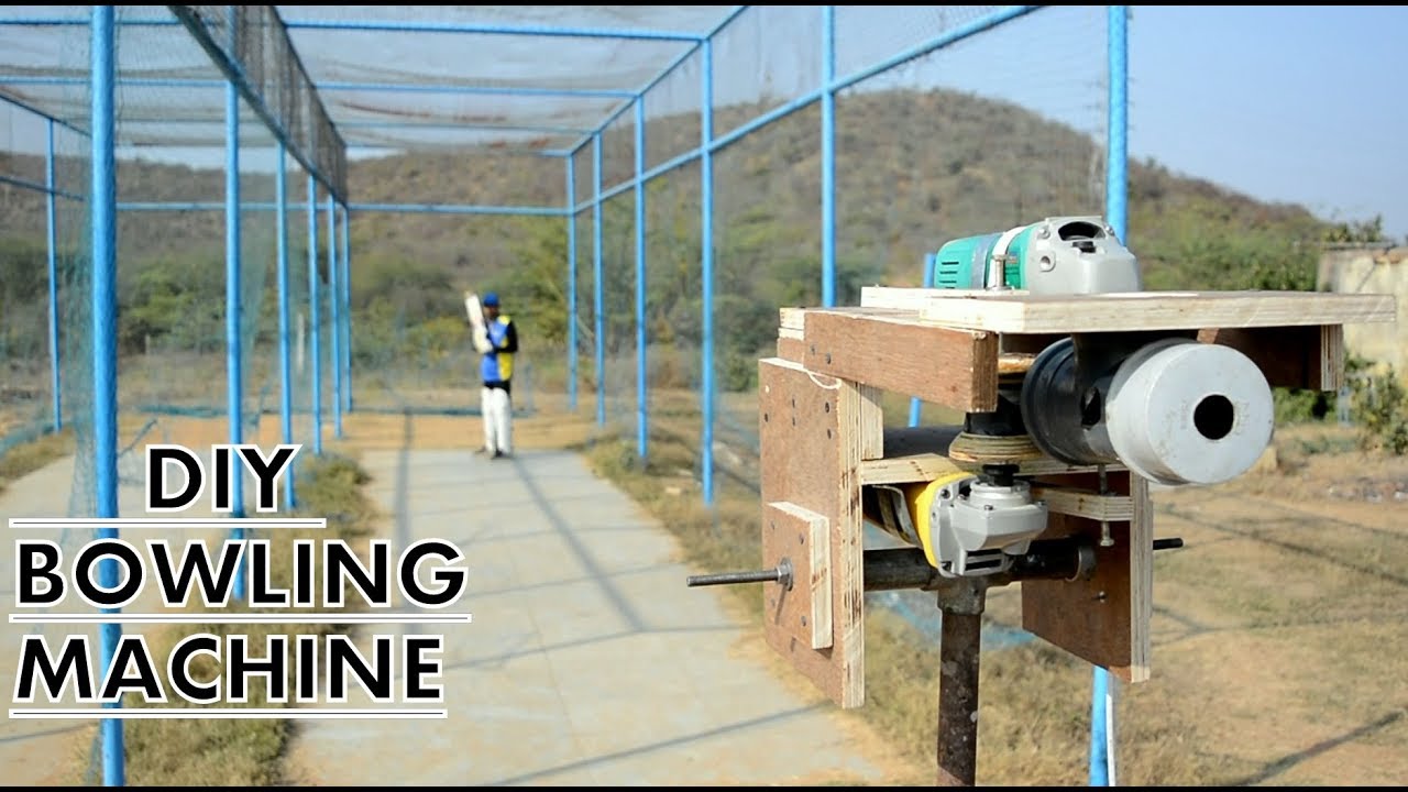 How to Make Cricket Bowling Machine at Home