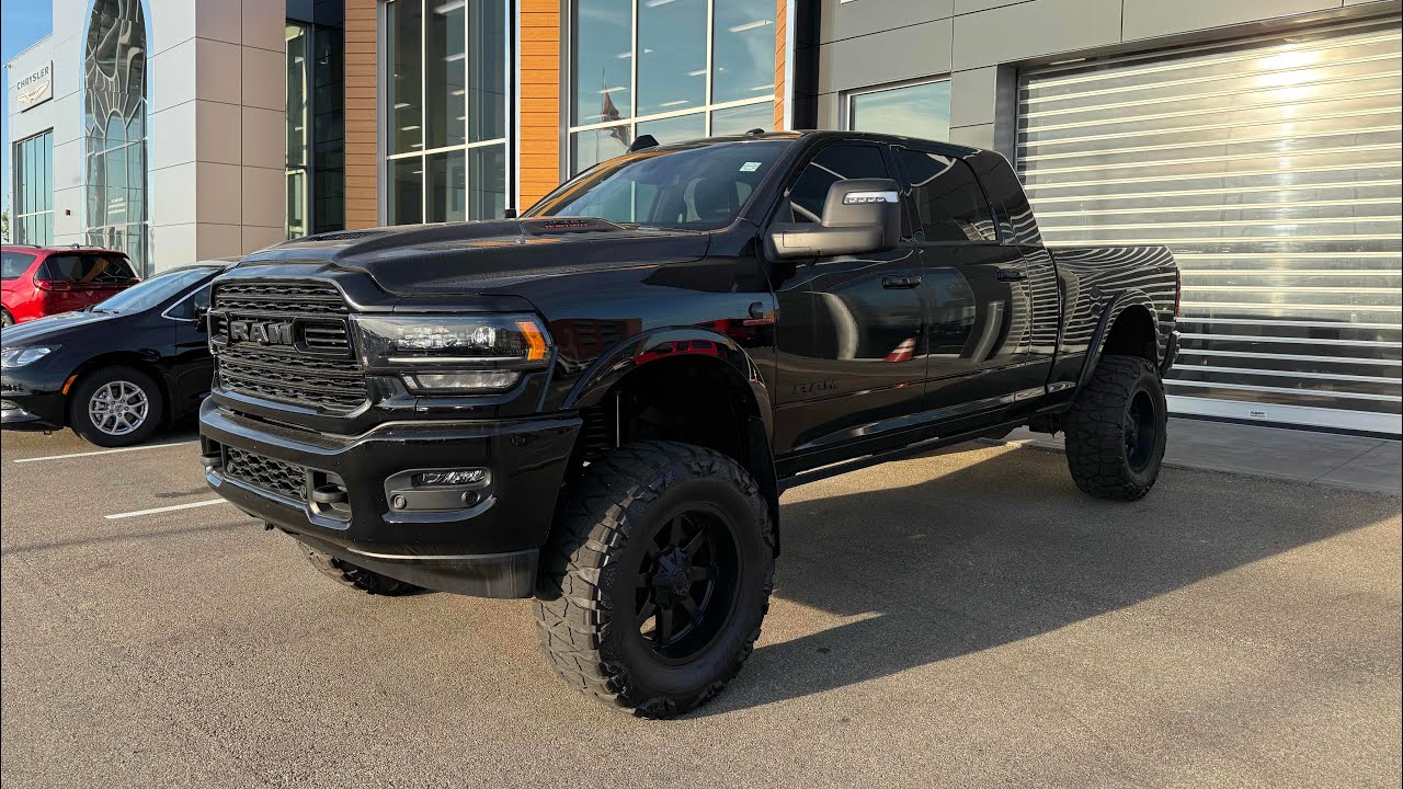 2024 Ram 3500 Limited Night Edition MegaCab