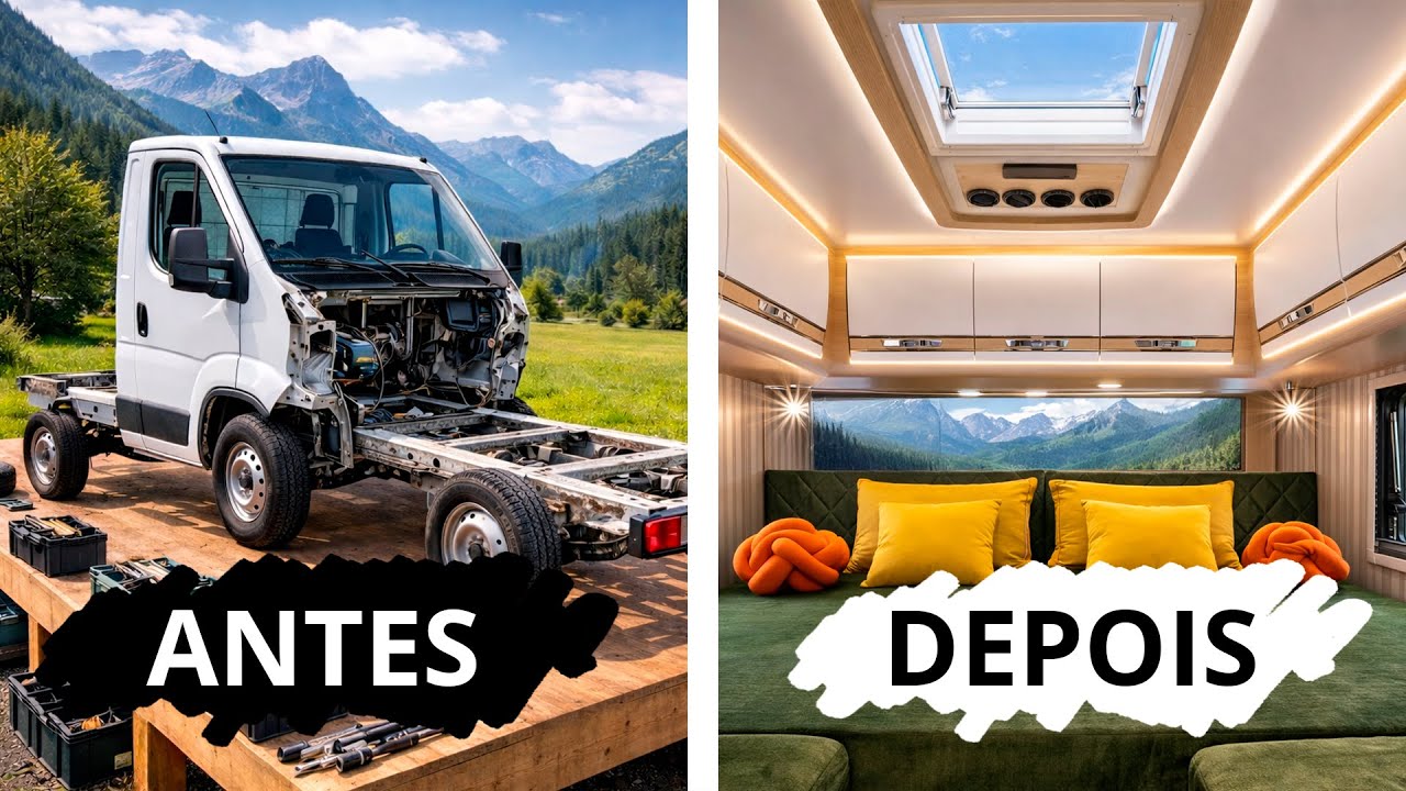 CONSTRUÇÃO DO NOSSO NOVO MOTORHOME