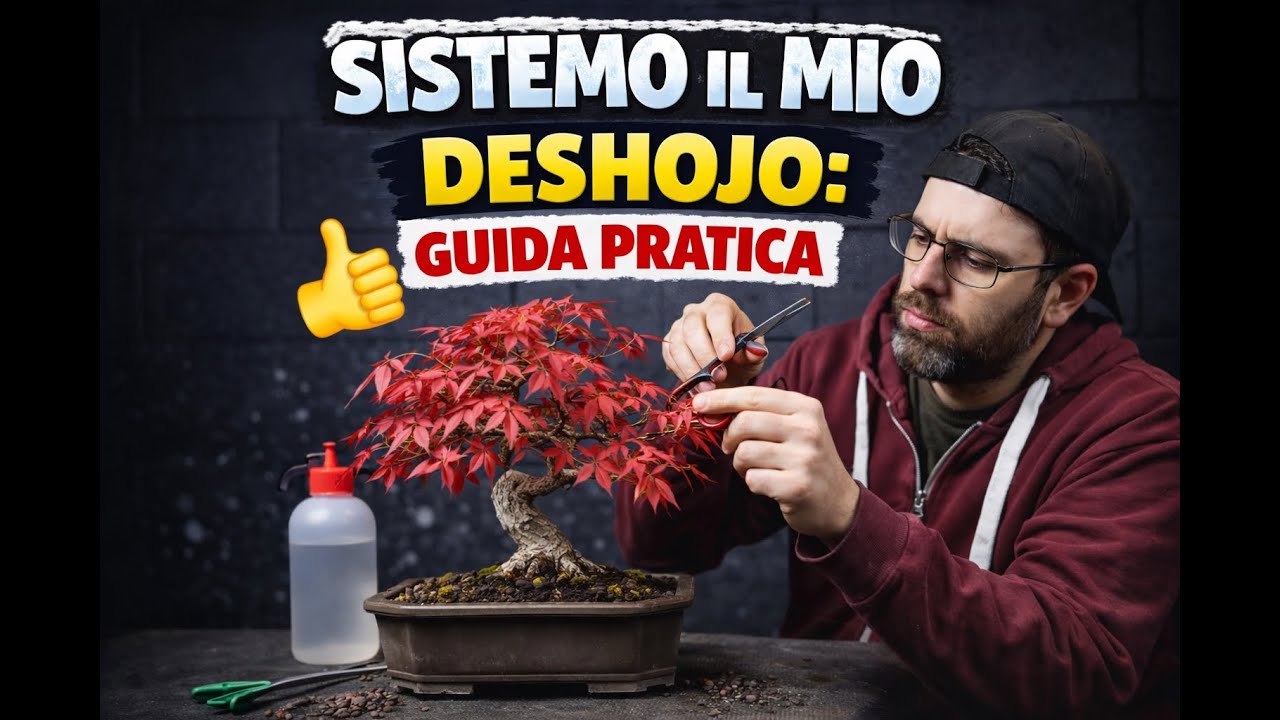 SISTEMO IL MIO DESHOJO, spiegazione pratica