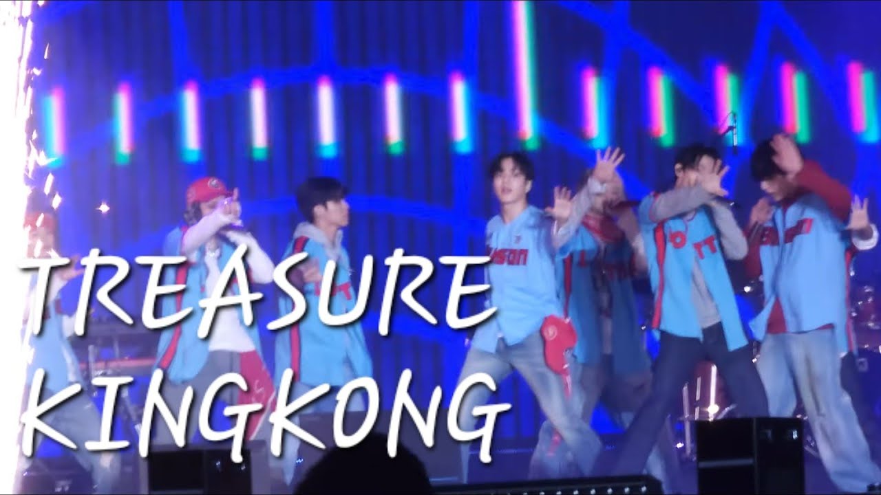TREASURE 트레저 - KINGKONG 롯데팬페스티벌 LOTTE RED FANFESTIVAL 241103  #treasure