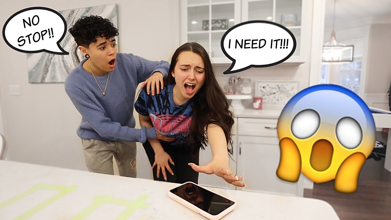 First To TOUCH Their Phone Has To Call Their Ex... *INTENSE*