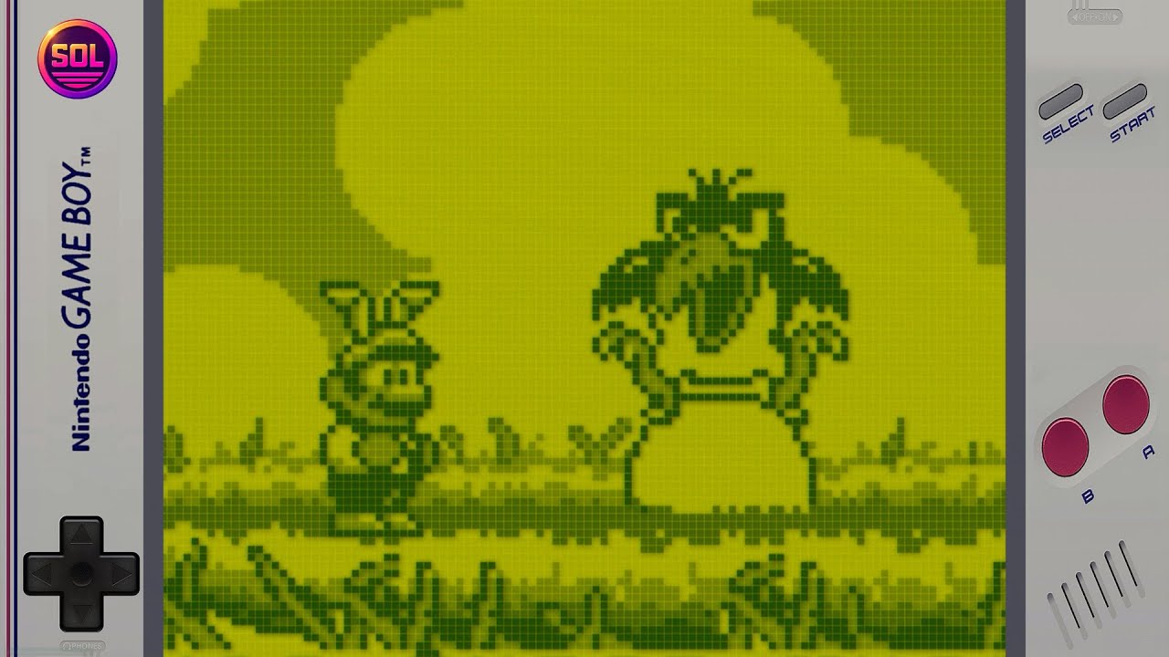Super Mario Land 2 - Tree Zone + Secret (Nintendo  Game Boy)
