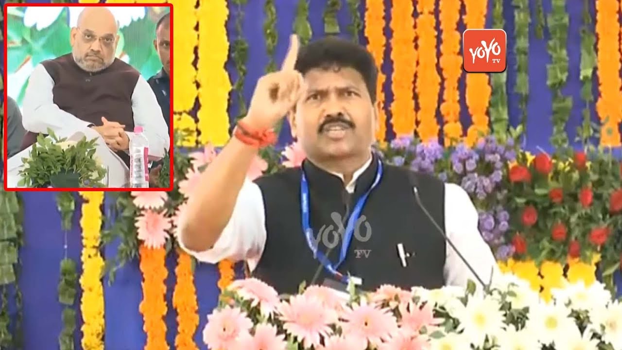 Mohan Delkar Powerful Speech Infront Amit Shah | Silvassa MP | BJP | YOYO TV Channel