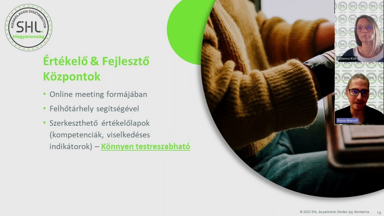 Online Értékelő/Fejlesztő Központok