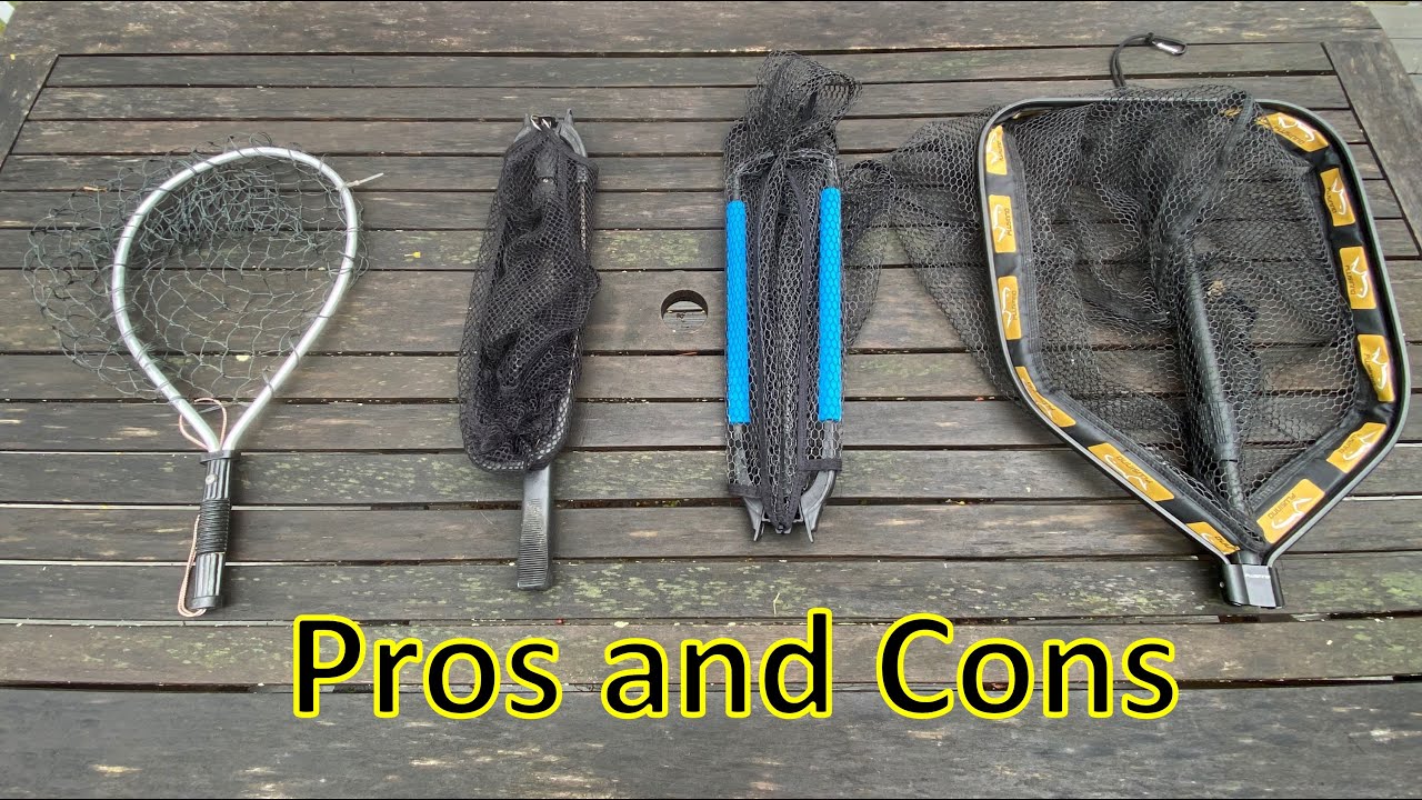 Landing Net Comparison: Pros and Cons, Bank, Kayak, or Boat Fishing