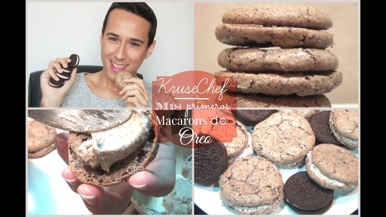 KruseChef ♡ &iexcl;Macarons de Oreo!