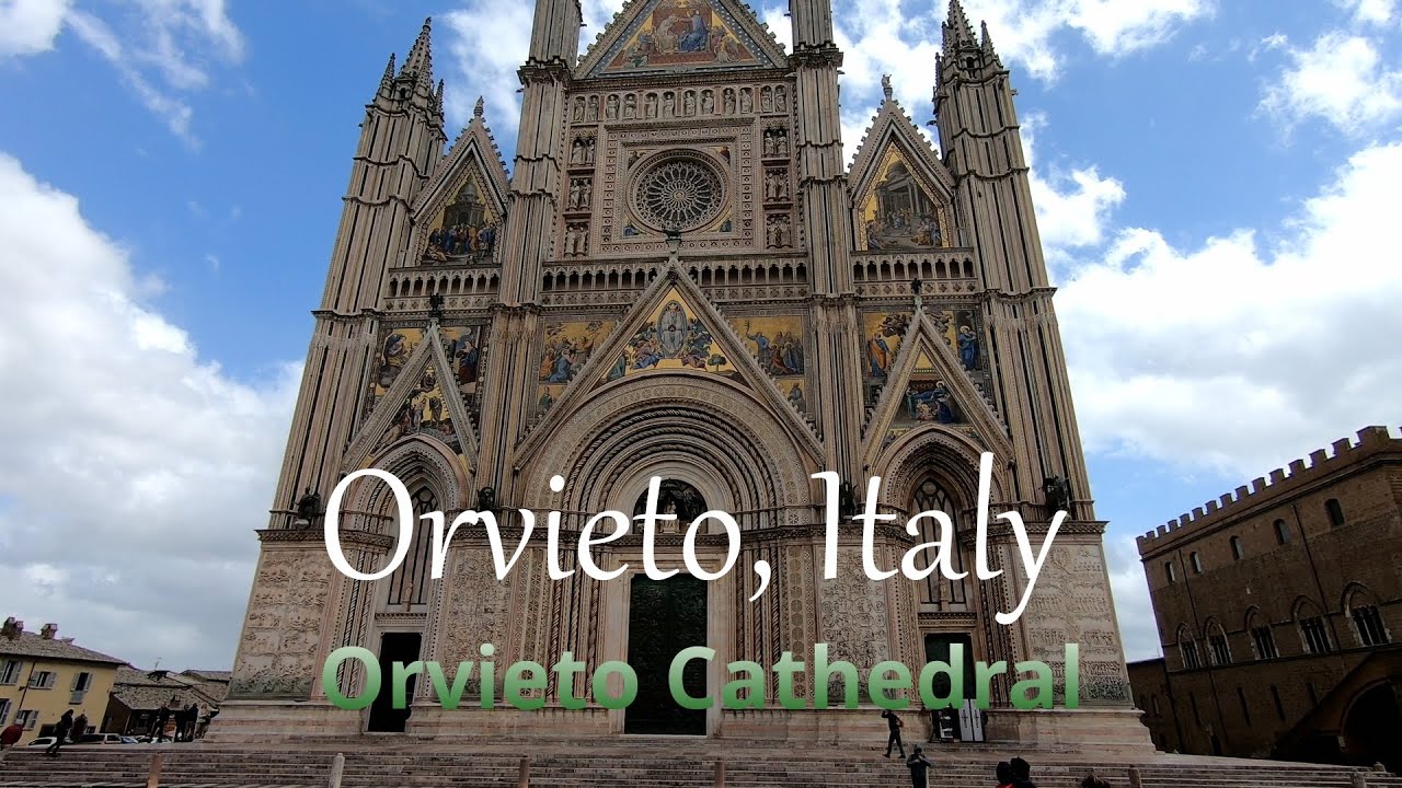 Beautiful Orvieto, Italy and the Duomo