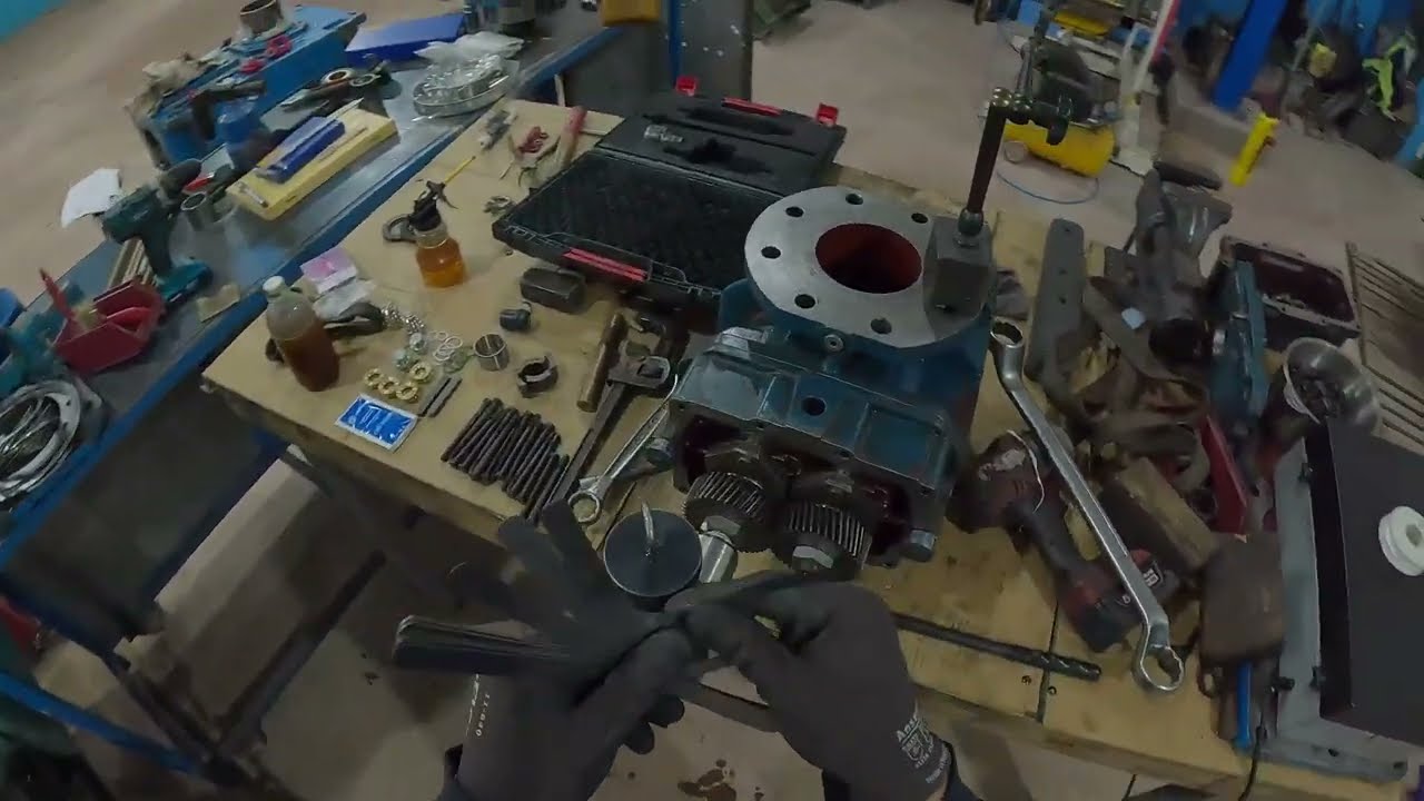 Révision surpresseur à aube Aersen GM10S Part 1