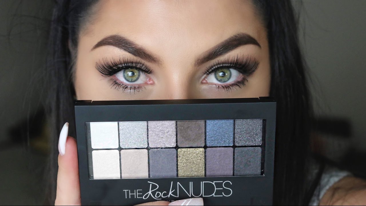 Maybelline The Rock Nudes palette - GRWM - Irene Koukouzellis